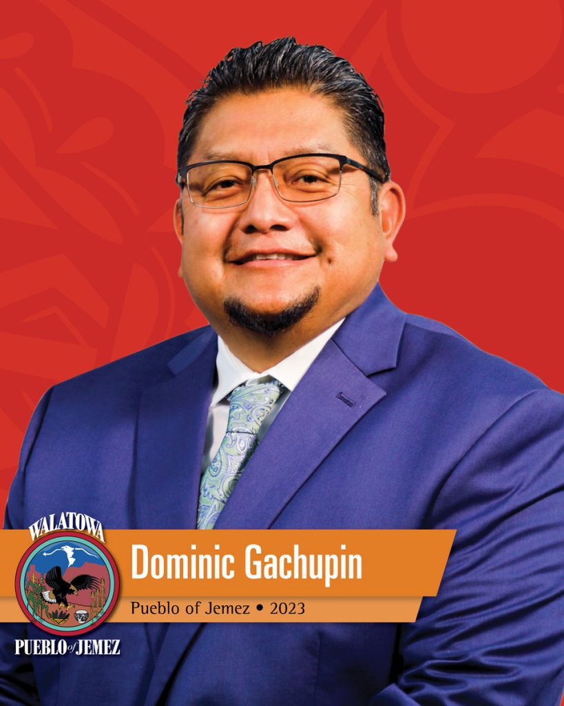 Pueblo of Jemez Governor Dominic Gachupin