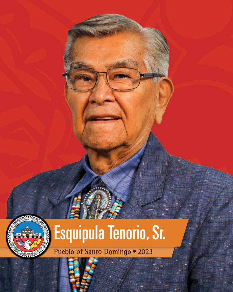 Pueblo of Santo Domingo Governor Esquipula Tenorio, Sr.