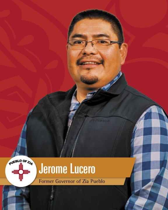 Jerome Lucero Zia Pueblo APCG vice Chairmain