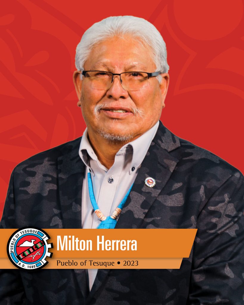 Pueblo of Tesuque Governor Milton Herrera