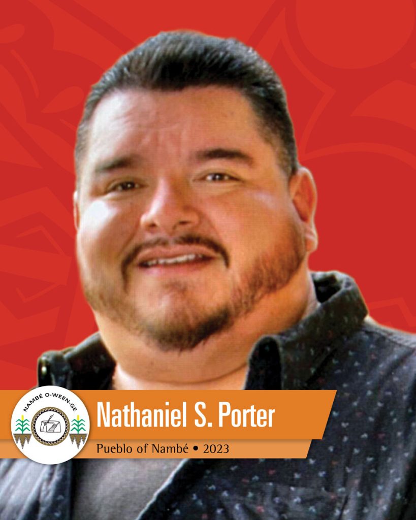 Pueblo of Nambe Governor Nathaniel S. Porter