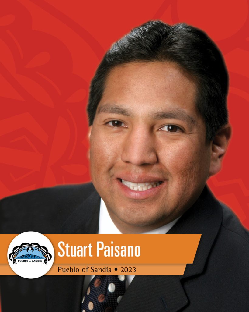 Pueblo of Sandia Governor Stuart Paisano